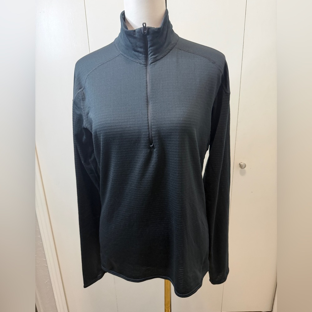 Patagonia Black Half-Zip Performance Pullover - Picture 1 of 8
